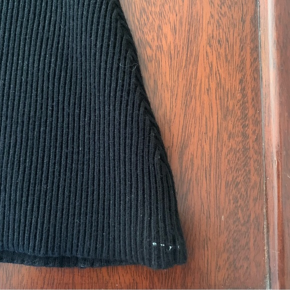 Milly rib mix top in black. size P. NWT. - Picture 4 of 6